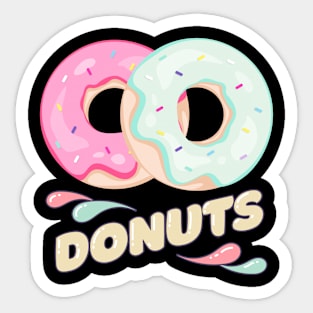 Donuts Sticker